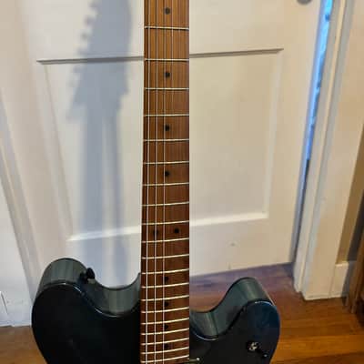 Squier Contemporary Active Starcaster - Gunmetal Metallic w/Case! image 2