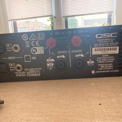 QSC GXD4 GXD Series 400/600w 8/4 Ohm Power Amp 2010s - Silver image 3