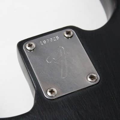 1966 Vintage Fender Precision Bass Project BODY Lightweight 4.4 LBS ~Refin~ Black PBass 1960s USA w/Original Neck Plate image 16