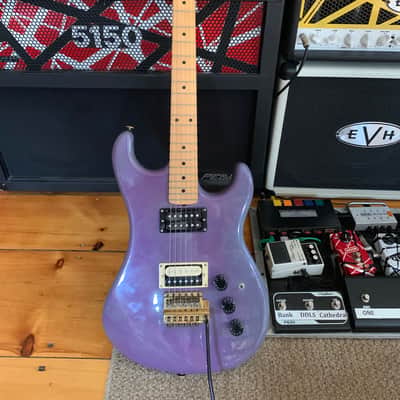 Kramer Pacer 1982 Purple w Rockinger trem / Eddie Van Halen Guitar / RARE! image 8