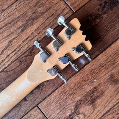 1990s Marine Rider Travel Campfire Electric Guitar w/ On Board Speaker + Effects image 10