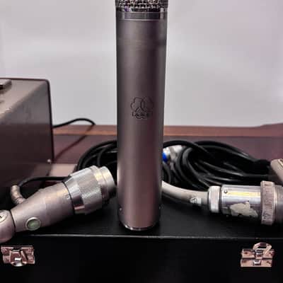 Original AKG C12 mic system sounds A+ including N12 psu / S12 pattern box / original swivel cable and mic box…Plug and Play image 3