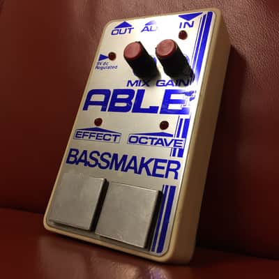 Able Electronics Bassmaker - Rare UK auto-bass pedal image 3
