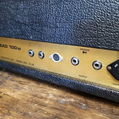 1969 Marshall JMP 100W Super lead Mod VHM Paris image 9