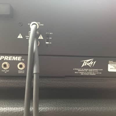 Peavey Transtube Supreme Amp & 2 Triple XXX 412 Speaker Stereo Cabinets - Awesome! image 5