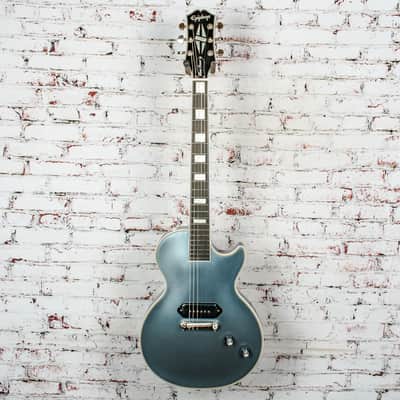 Epiphone Jared James Nichols "Blues Power" Les Paul Custom (Incl. Hard Case) Aged Pelham Blue image 2
