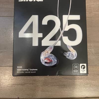 FACTORY SEALED Shure SE425-CL 2010s - Clear image 1