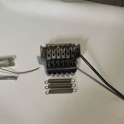 2010's Ibanez RG Series Edge III Cosmo Black Floyd Rose Tremolo Bridge & Arm (Needs Work) image 1