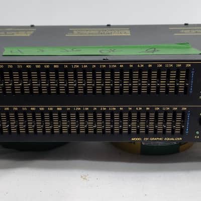 AB International Model 231 Stereo Dual Graphic Equalizer 31 Band EQ, Made in USA image 2