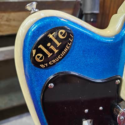 1963 Crucianelli Elite Model 40-V Blue Sparkle image 5