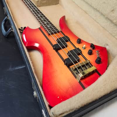 B.C. Rich Vintage 1982 Mockingbird Electric Bass, Neck Through, W/Original Hardshell Case image 2