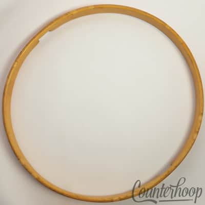 Gretsch 14"3Ply Natural Maple Wood Hoop/Rim Snare Drum Resonant Marching USA 50s image 4