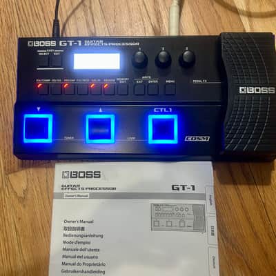 Boss GT-1 Guitar Effects Processor 2025- Present - Black image 3