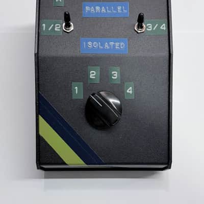 4x1 PARALLEL BLOCK - Guitar Amp Speaker Selector / Combiner - Black, Custom - Made to Order, Series Versions Available image 2