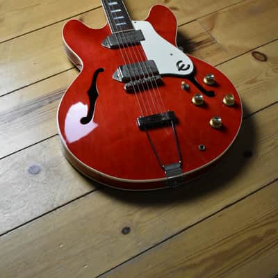 1996 Epiphone Casino – Cherry – Made in Japan (Terada Factory) – All Original image 3