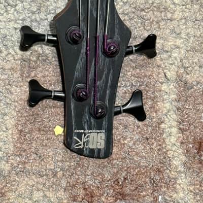 Ibanez SR670-SKF Standard Soundgear Bass 2018 - 2020 - Silver Wave Black Flat image 6