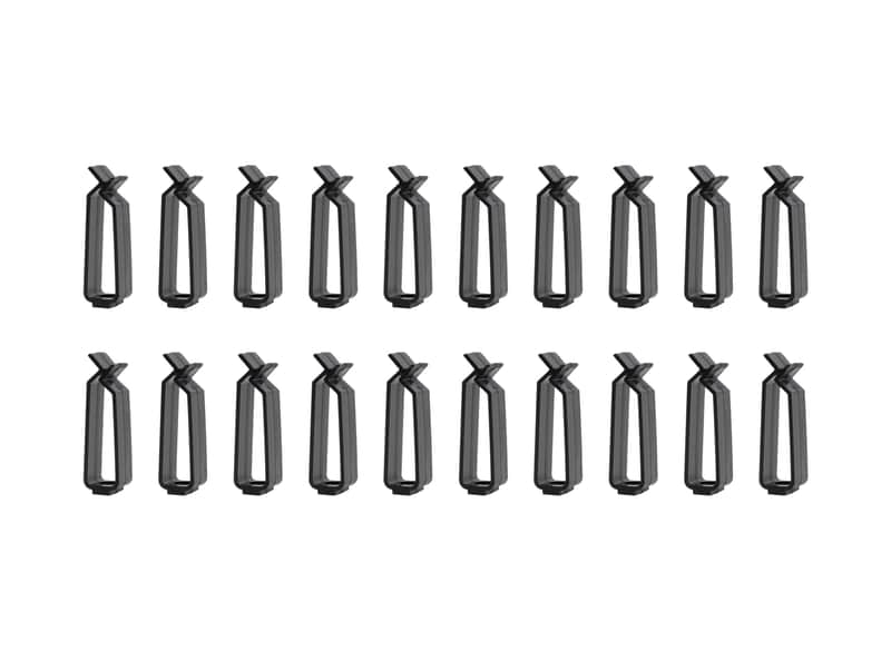 Gammalite Systems Nest Tamers Eurorack Cable Organizers (20 Pack) image 1