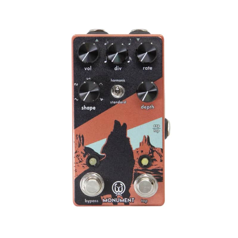 Mint Walrus Audio Monument Harmonic Tap Tremolo V2-Orange imagen 1