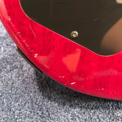 Hohner 1995 L60 (Les Paul Special) Wine Red Stain image 21