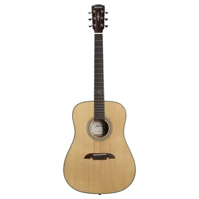 Alvarez AD60 Herringbone Dreadnought Acoustic Guitar (AD60_Herringbone) image 7