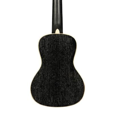 KALA - All Solid Salt & Pepper Doghair Mahogany Concert Ukulele With Bag image 3