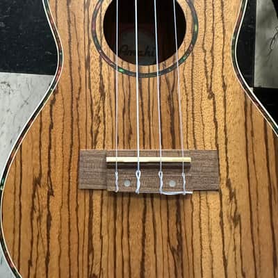 Amahi UK330C Classic Zebrawood Concert Ukulele 2010s - Natural image 4
