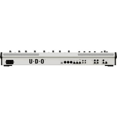 UDO Audio DMNO 8-Voice Polyphonic Keyboard Synthesizer - White STAGE RIG [Pre-Order] image 3