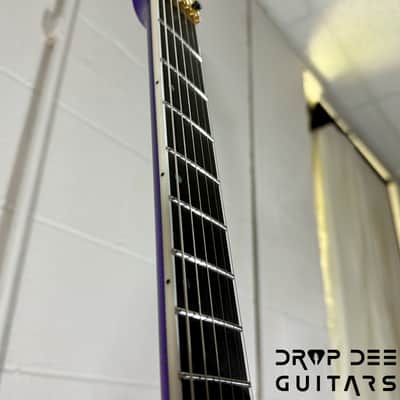 ESP USA V-II FR Electric Guitar w/ Case - Purple Sparkle image 9