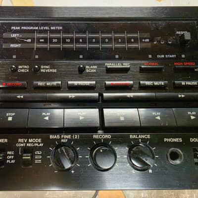 TASCAM 202mkII mid-1990's - Black image 5