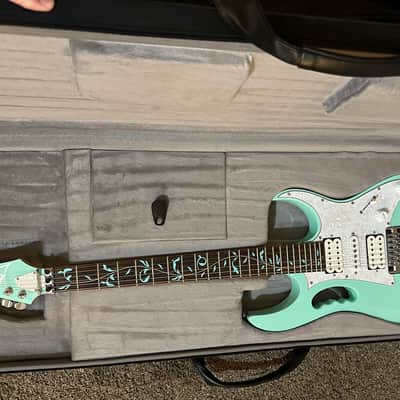 Ibanez JEM70V-SFG Steve Vai Signature with Panga Panga Fretboard 2018 - Sea Foam Green image 7