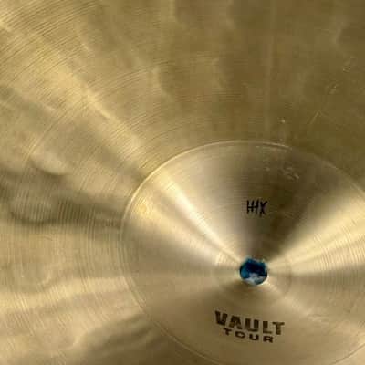 GOLDEN! ULTRA THIN!! 17" Sabian HHX PROTOTYPE Crash 990g image 9