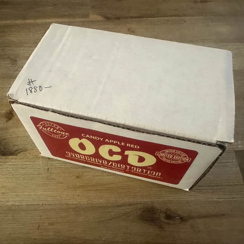 2018 Fulltone Limited Edition OCD V2 Candy Apple Red