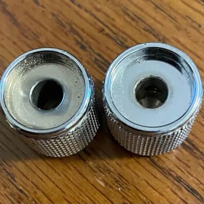 Vintage ORIGINAL 1950's-60's Fender Telecaster / Precision Bass Knobs (Set of 2) image 3