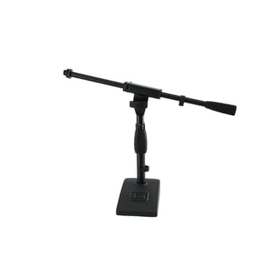 Gator Frameworks Short Weighted Base Microphone Stand w Soft Grip Twist Clutch image 2
