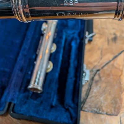 Gemeinhardt 2SP Straght-Headjoint Flute with Offset G 2010s - Silver-Plated image 7