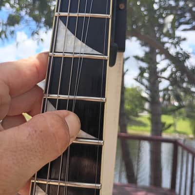 Jackson Pro Series RRT-3 Rhoads 2014 - Present - Ivory with Black Pinstripes image 9