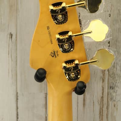 DEMO Fender 75th Anniversary American Professional PJ Bass - 2-Color Sunburst (664) image 6