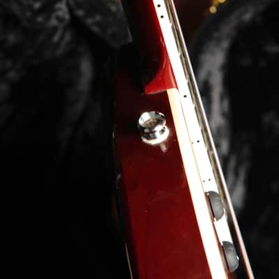 Taylor T5-S Thinline Acoustic-Electric Guitar Red Edgeburst 2005 Pre-Owned image 13