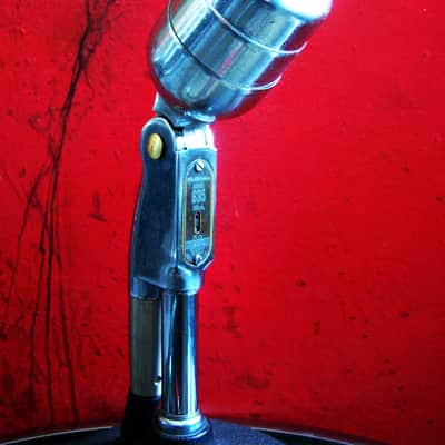 Vintage 1950's Electro-Voice 635 / 630 Omnidirectional Dynamic Microphone Dual Z w cable harp mic 641 image 3