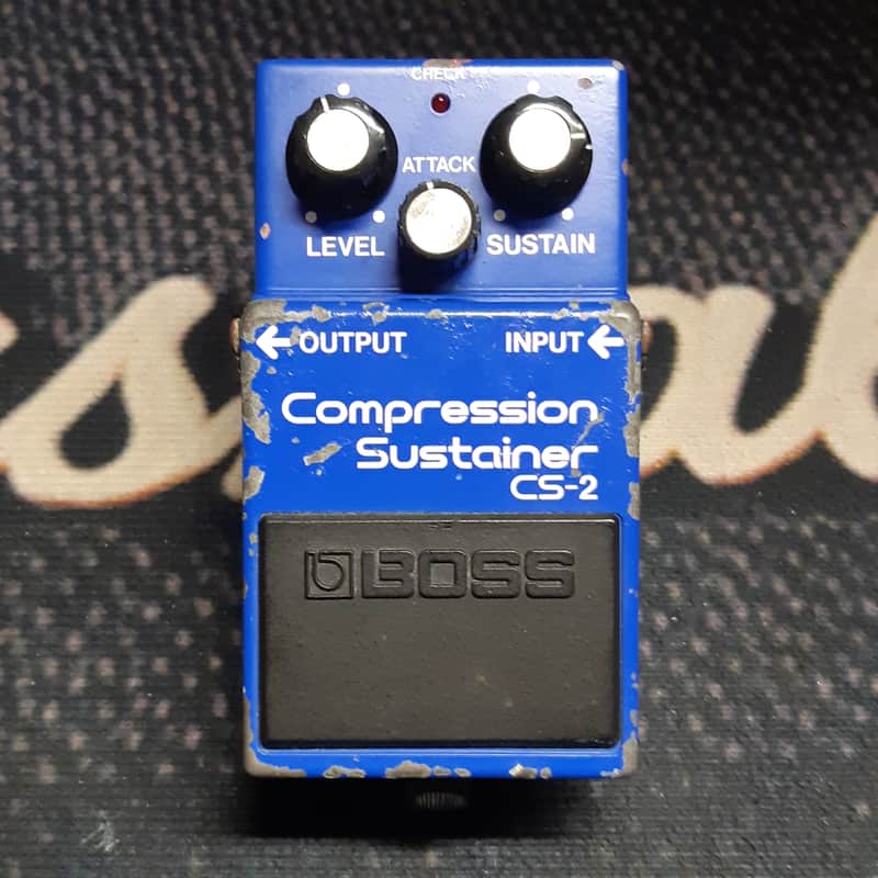 Boss CS-2 Compression Sustainer (Black Label) DEC 1983 MIJ image 1