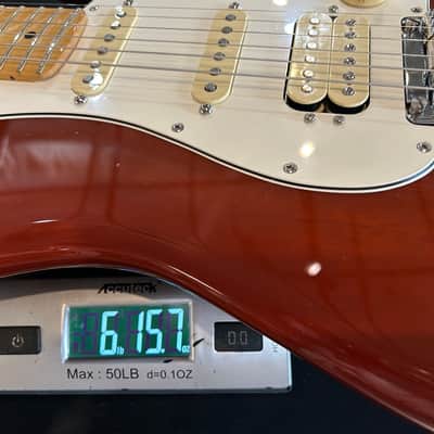 Fender Player II Stratocaster HSS, Maple Fingerboard 2024 - Transparent Mocha Burst/ 6lbs. 15.7oz. #MX24049415 image 11