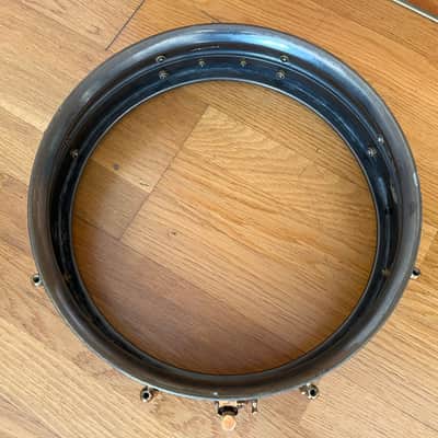 Ludwig  Black Beauty 14x4 Snare Drum  Vintage 20s Dance Model image 12