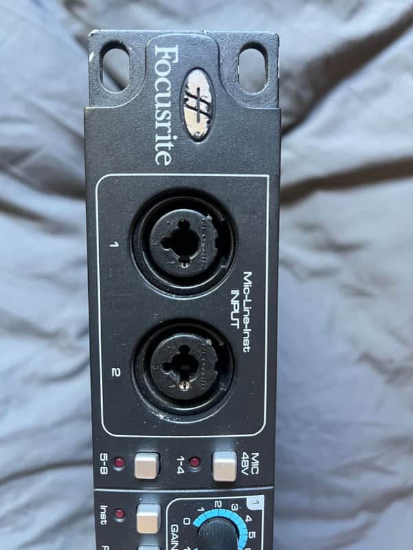 Focusrite Saffire Pro 40 Firewire Audio Interface 2010s - Black image 1