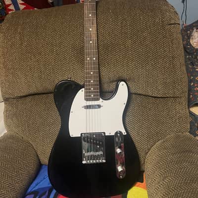 2021 Squier Bullet Telecaster with Maple Fretboard - Black image 8