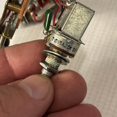2000's Charvel Jackson Dinky Guitar Factory EMG A25k Push Pull Coil Tap Wiring Harness Electronics image 8