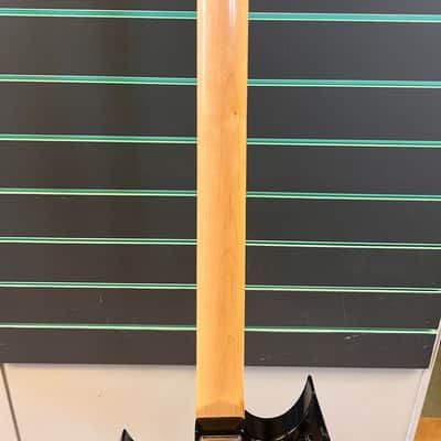 B.C. Rich Platinum Series Warlock Black Bass Guitar w/ Coffin Case image 12