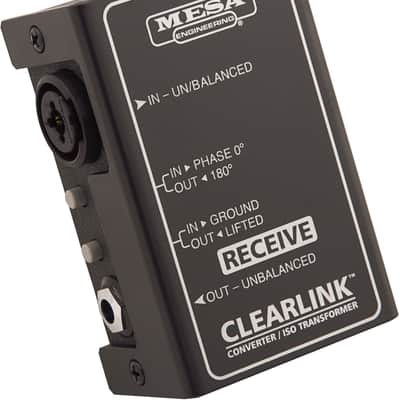 Mesa Boogie Clearlink Receive Converter / Iso Transformer 2010s - Black image 2