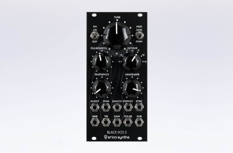 ERICA SYNTHS BLACK VCO2 : BRAND NEW :  [DETROIT MODULAR] image 1
