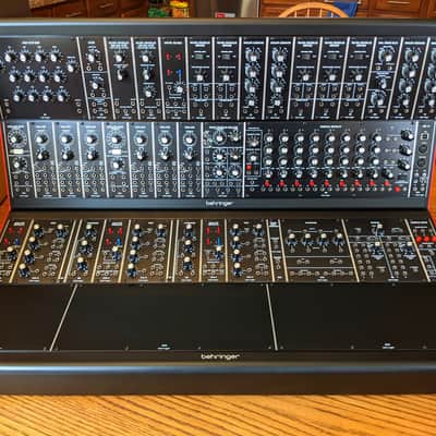 Behringer System 55 Complete Eurorack Modular Synthesizer 2021 - Present - Black image 1