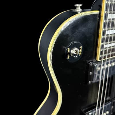 Satellite Les Paul Standard 1970's Black Beauty Vintage 70s Singlecut LP Electric Guitar image 7